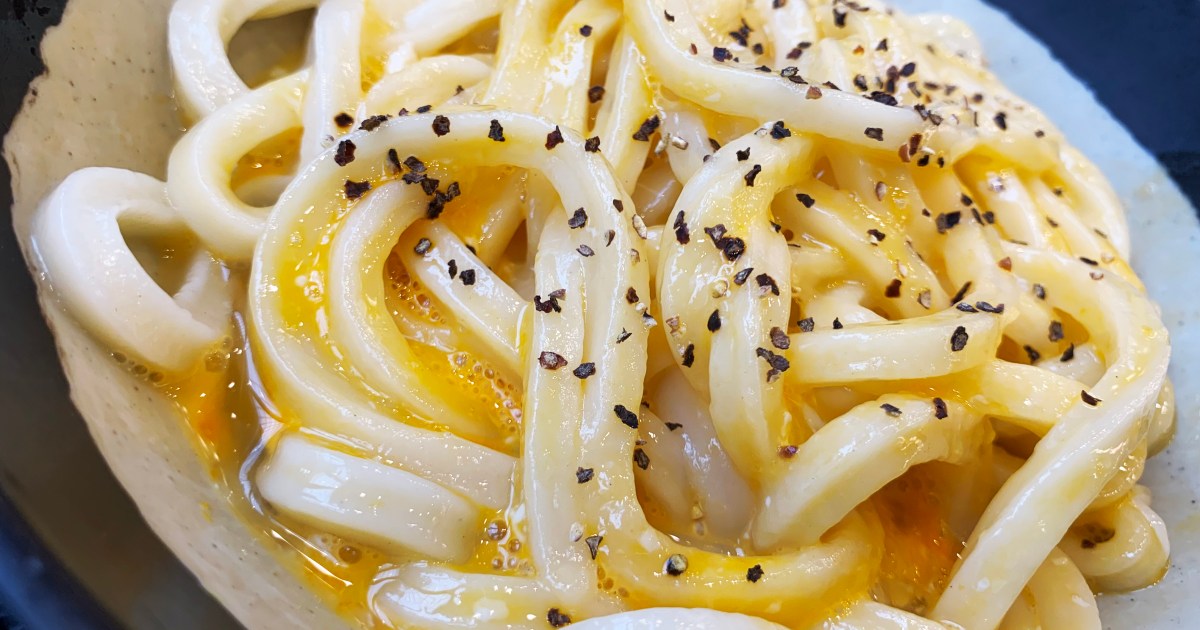 予想外 丸亀製麺の店舗限定メニュー バター醤油釜玉 がもはや釜玉うどんではなかった うどんって言うよりは 展開店舗はこちら ロケットニュース24