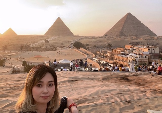 【王族か】エジプトの “ピラミッドが見えるホテル” に泊まってみたら … 「この先50年は見なくていい」ってくらいピラミッドが見えまくった！