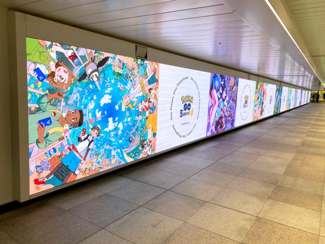 【ポケモンGO】新宿駅に「巨大デジタル広告」が出現中！ 見に行ったら2つの意味で泣けてきた