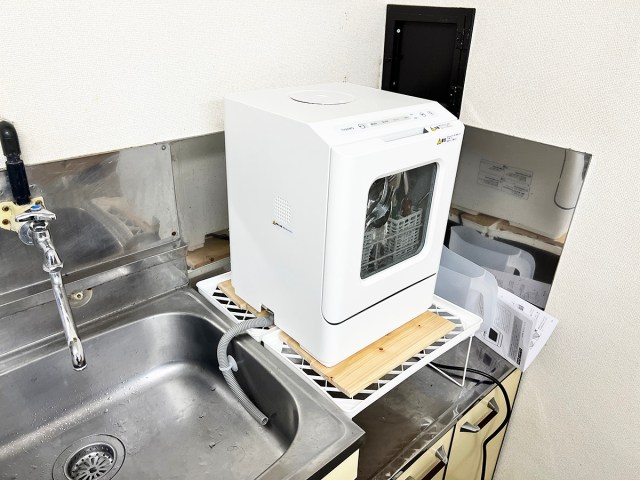 19800円の食洗機は使えるのか？ 【1万円台でどこまでイケるか】第4回：サンコー『ラクアmini』