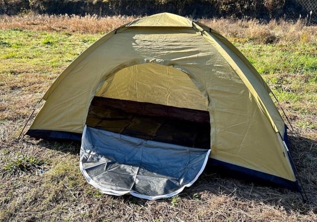 【神コスパ】3000円以下で買った「激安テント」が軽量かつ組み立て簡単で超使える！ サハラ砂漠で1泊してみた