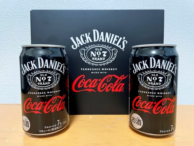【ガチ】話題の缶カクテル『ジャックダニエル＆コカ・コーラ』を飲んでみた感想 → ジャックダニエルをコーラで割るよりもウマい
