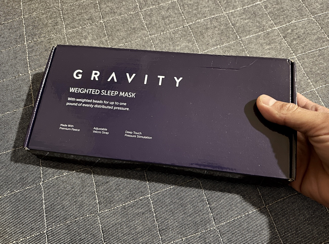 グラビティ 加重アイマスク Gravity - 寝具