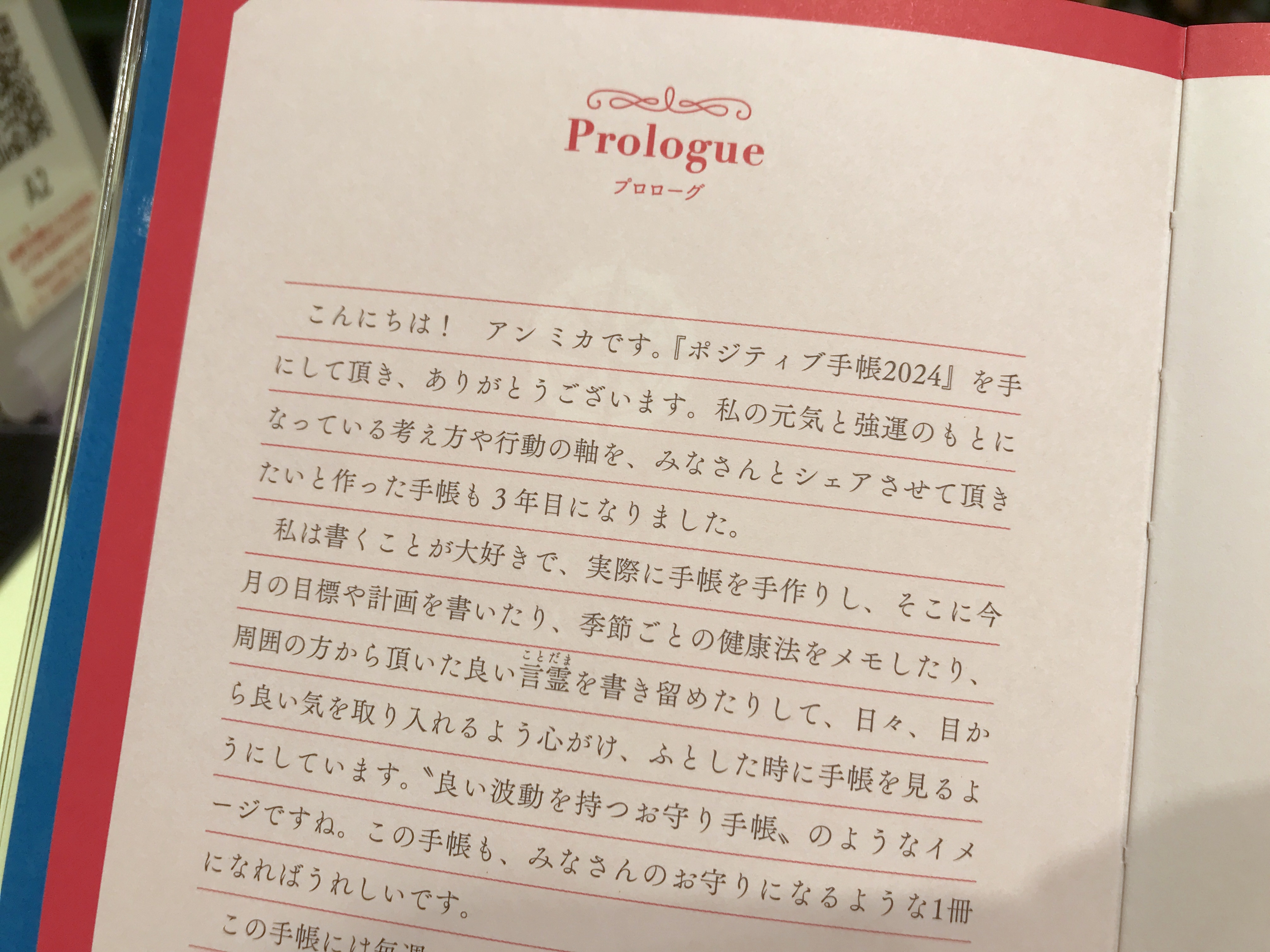 奥深き手帳世界】アンミカの「ポジティブ手帳2024」が想像以上にめちゃくちゃ「濃い」内容でビックリした | ロケットニュース24