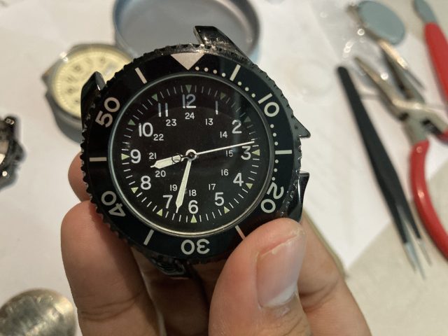 ダイソーの腕時計をカスタムして「世界にひとつだけの腕時計」を作ってみた
