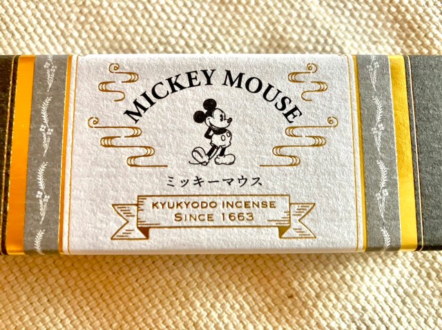 ディズニー公認のミッキーマウスのお香 / どんな香りなのか一切分からなかったので試してみたら…なんだこの香り!?