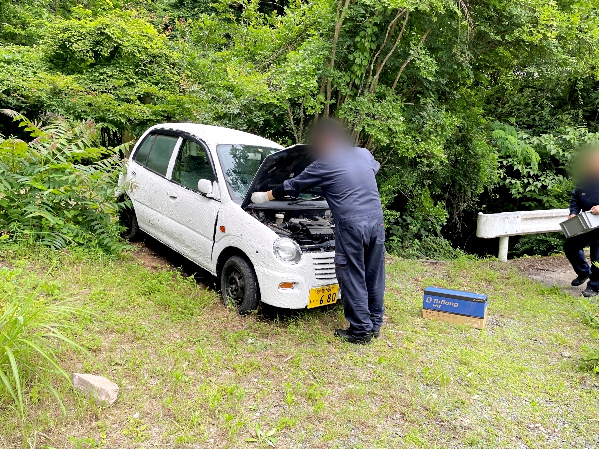 ミニカ　三菱　自動車　難あり　ジャンク　お引き取り希望早い物勝ちです。 さらば友よ】980円で買った中古車、ついに廃車へ…！ 共に駆け抜けた10