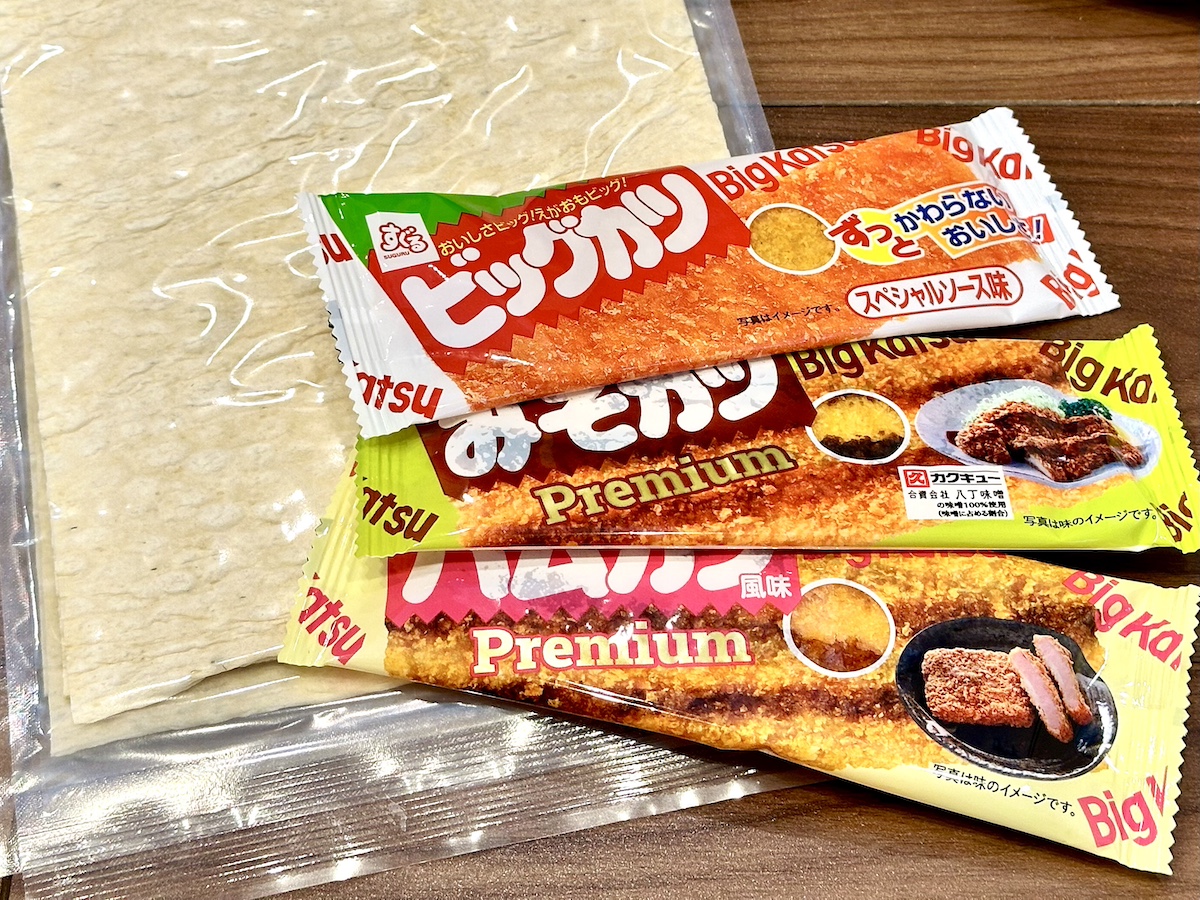 ❤️ビッグカツ❤️ Amazon.co.jp: 菓道 Big Katsu ビッグカツ＜とんかつソース味＞ 1袋