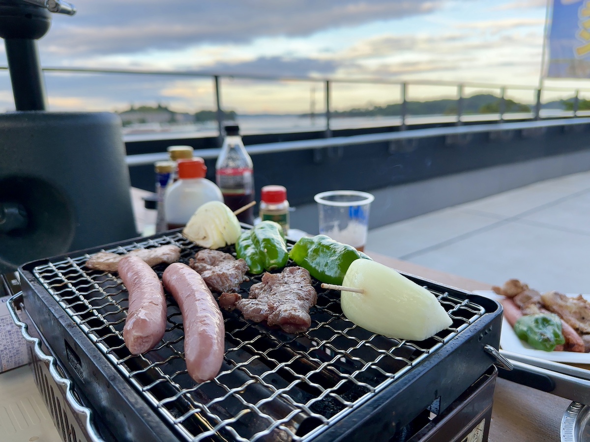 9/1まで営業】名勝「松島」を眺めながらビール片手にBBQができる「松島