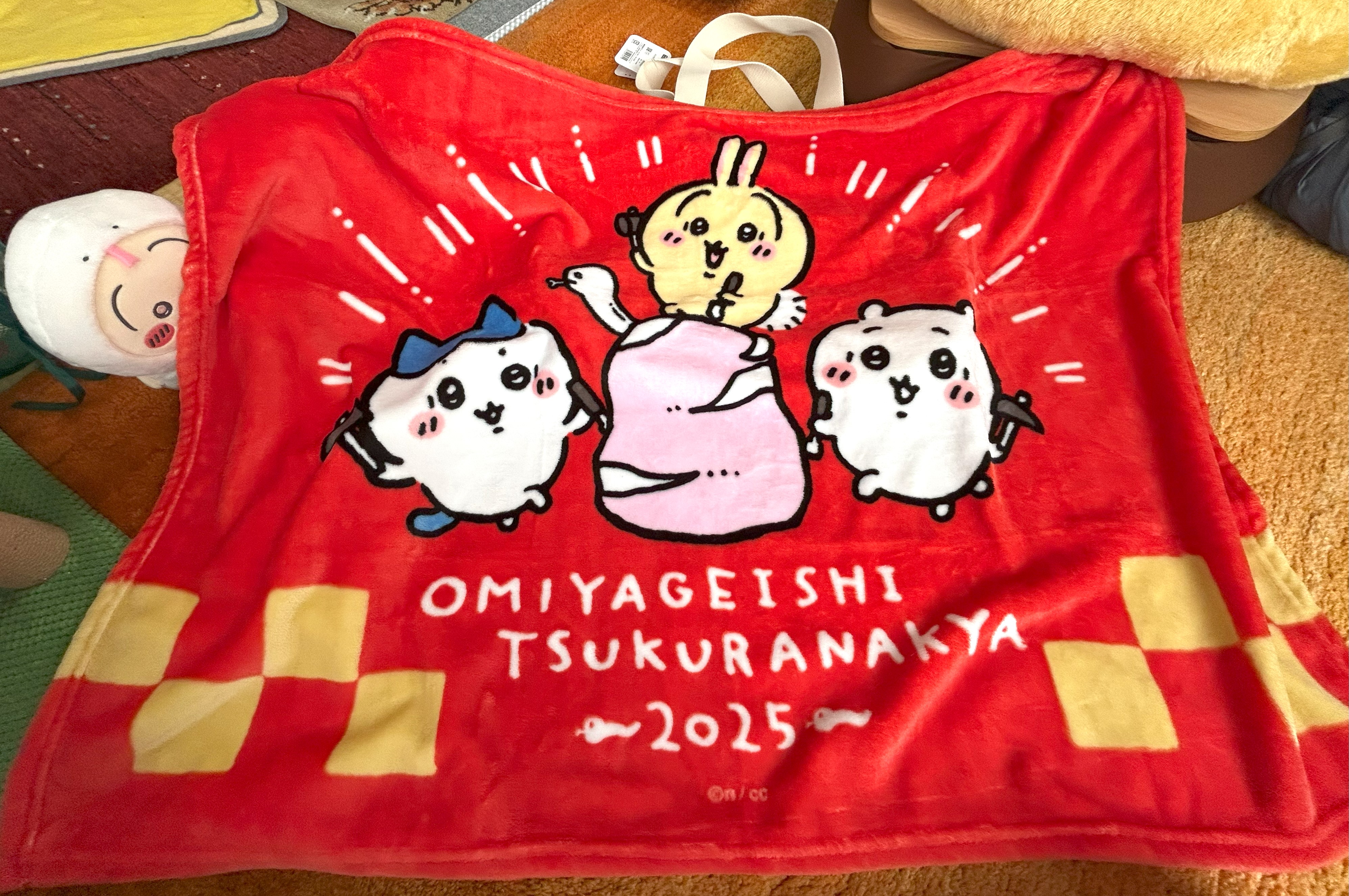 店頭販売もあるかも】4ヶ月前に予約した『ちいかわ』の福袋がやっと届