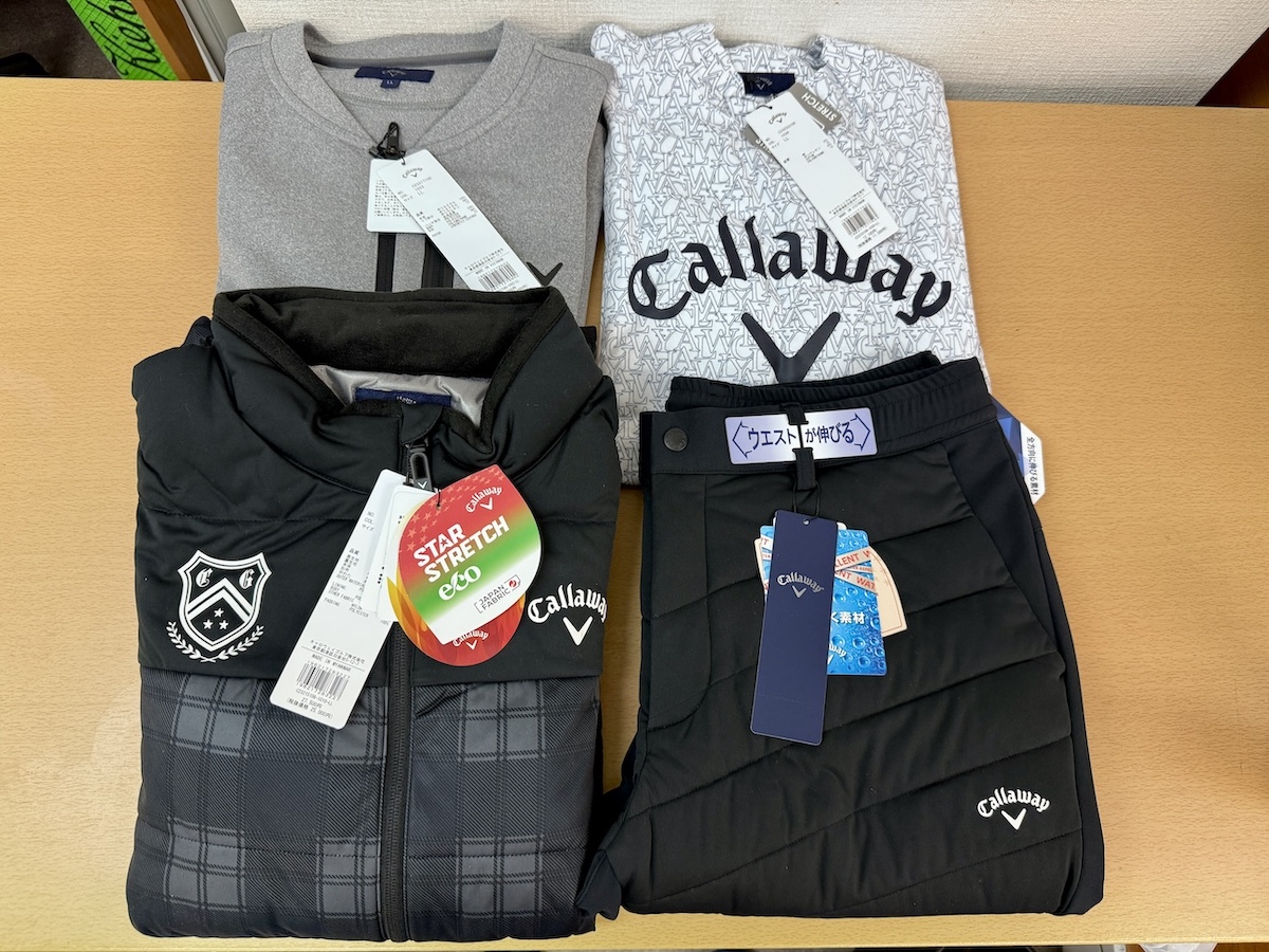 キャロウェイ　メンズ　ゴルフウェア福袋 ゴルフ】店員さんに猛プッシュされた「キャロウェイ福袋」の中身が