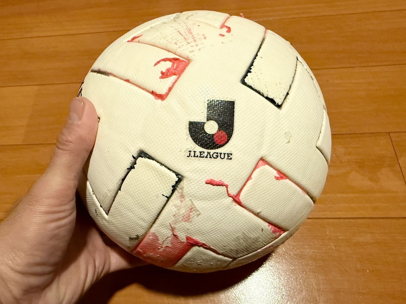 助けて】汚れたサッカーボールを「オキシ漬け」した結果 → 泣いた