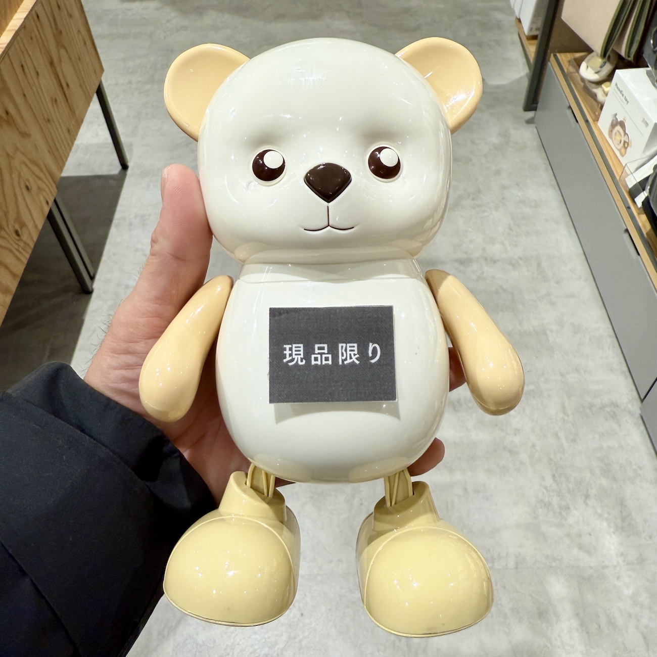 現品限り】スリーコインズでラスト1個の「子犬の人形？」を連れて帰っ