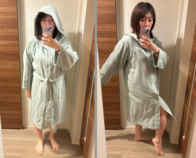 本音レビュー】無印良品から3種類のバスローブが発売されたので使って