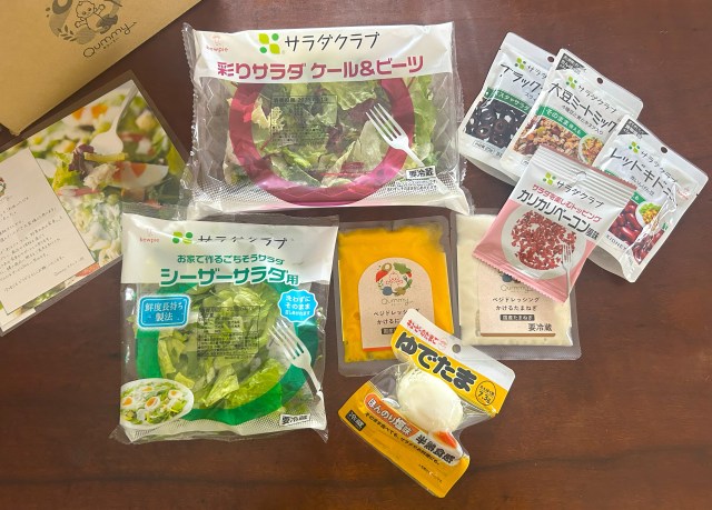 サラダを作るのが苦手なのでキユーピーの公式サイト「Qummy（キユーミー）」で取り寄せてみた結果