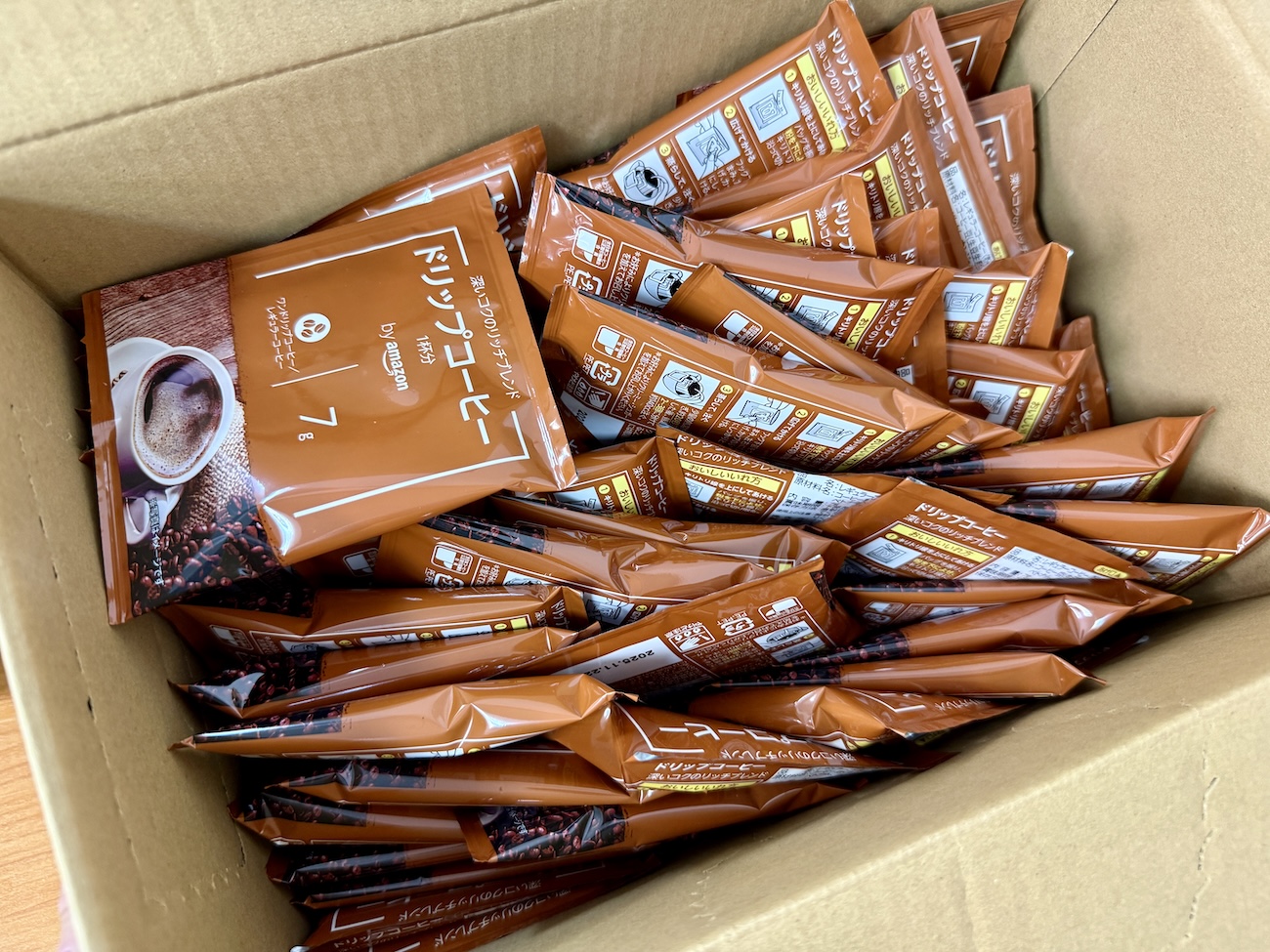 by Amazonの人気商品】ドリップコーヒー100個入り（3418円）がコスパ