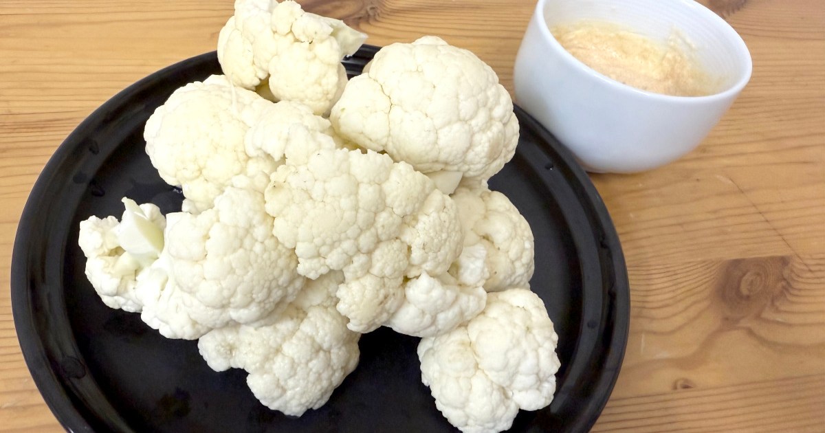 衝撃事実】アメリカの食べ方！ カリフラワーは生で食べると超ウマい 