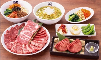 牛角】コース仕立ての焼肉がペアで5000円以下!! 新たに登場したセット