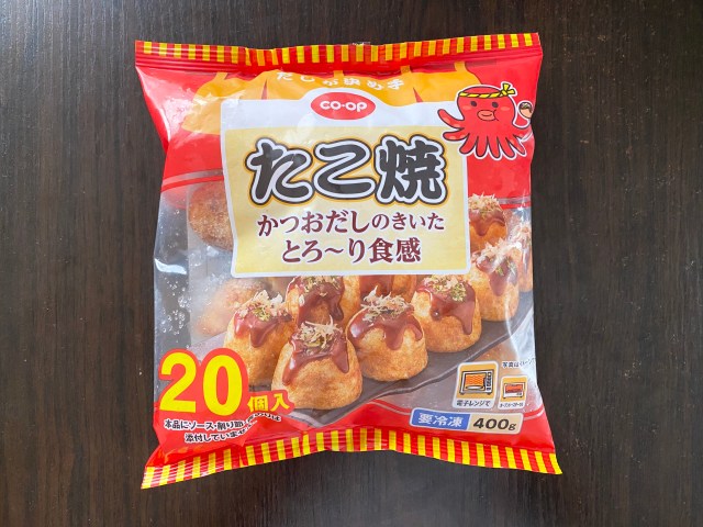 見ちゃいけないものを見たかと思った…「コープの冷凍たこ焼き」を食べたらヤバい展開になって泣いた