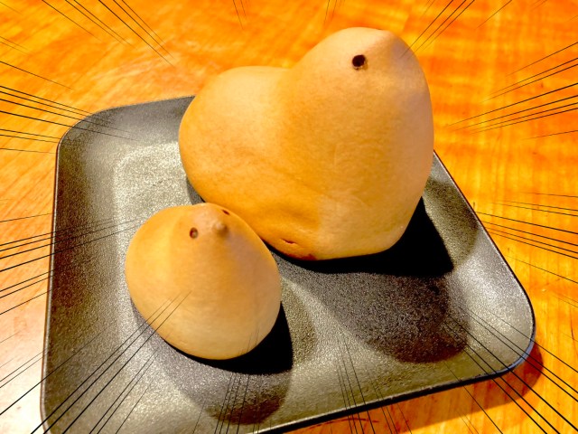 【通常の約5倍】銘菓「ひよ子」の巨大版があるらしいので取り寄せてみたら…「にわとり!?」と錯覚した