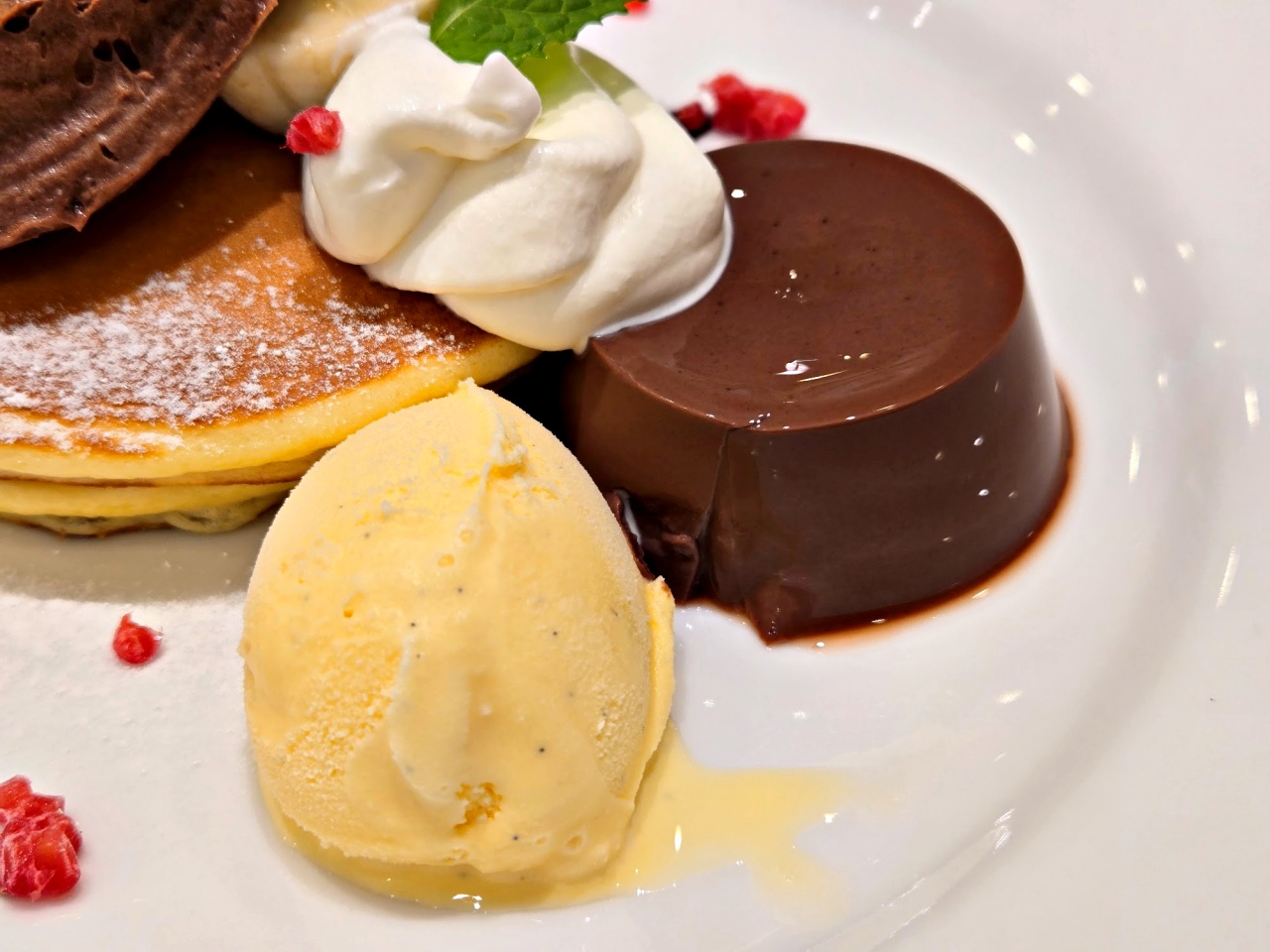 ◆送料無料◆15700円相当◆デニーズ パンケーキ 45食分が無料◆クーポン お食事券 デニーズ」の、パンケーキを無料クーポンで | まこの東京カフェ巡り