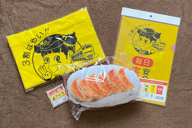 【秒で買った】ぎょうざの満洲と西武鉄道の期間限定コラボグッズが最高としか言いようがない