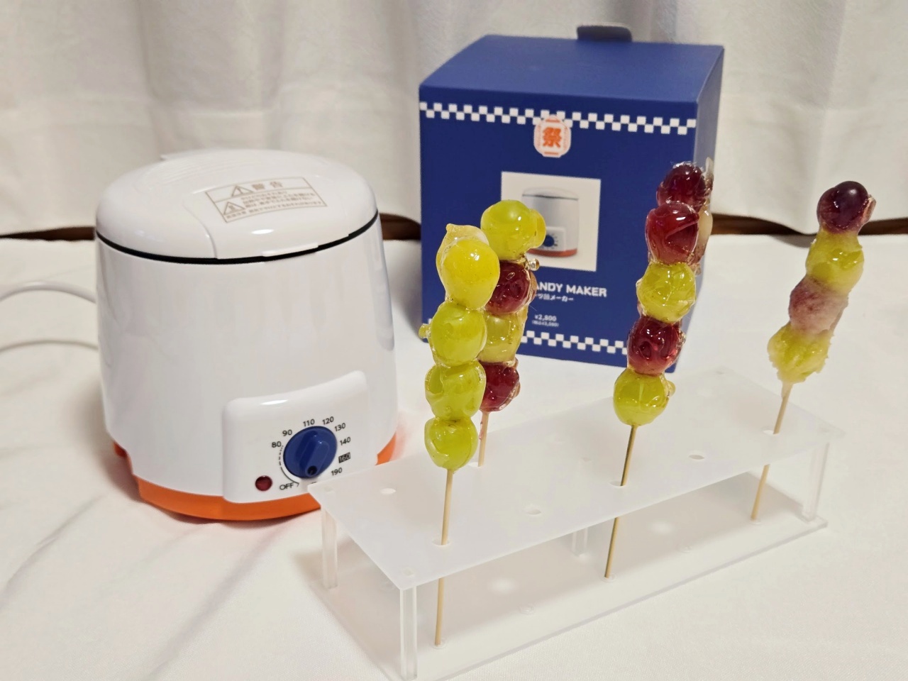 お家で夏祭りが楽しめる！ 3COINSから「フルーツ飴メーカー」が新登場