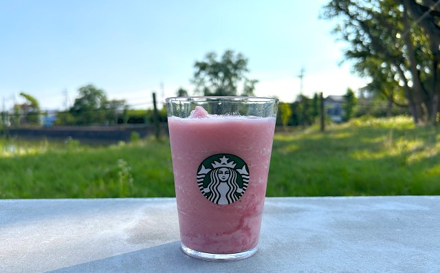 【激レア】スタバの『My フルーツ³ フラペチーノ』の新作をようやく飲めた！ 関西圏では2店舗しか取り扱っていないんだもの…