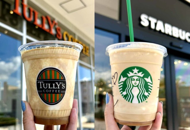 タリーズの新作『バニラアフォガートシェイク』とスタバの「エスプレッソ アフォガート フラペチーノ」を比べた結果、明確な違いが
