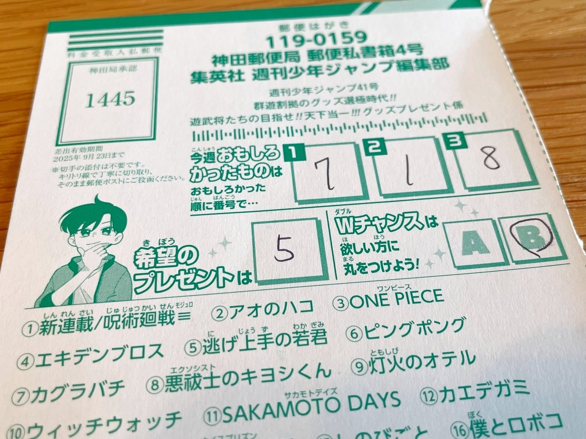 付録) 『呪術廻戦』のスピンオフ目当てに、久しぶりに少年ジャンプを