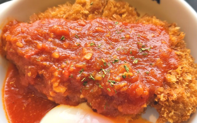 とうとう松のやでも “うまトマ” 系メニュー「うまトマロースかつ」が登場していたので食べてみた / 正直「うまトマハンバーグ」より好きかも