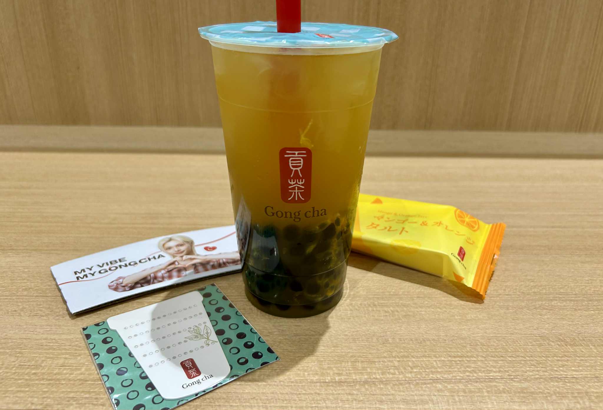 住んでいる地域にはじめて「貢茶（ゴンチャ）」ができたので行ってみた