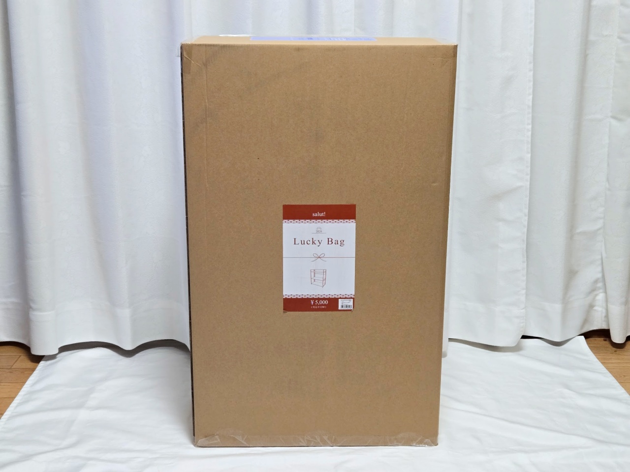 福袋2026】salut!（サリュ）の5000円福袋に「折りたたみラック」が丸々