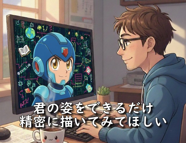 Geminiに「君の姿をできるだけ精密に描いてほしい」とお願いすると面白い / AI自身が自分をどう捉えているかが見えてくる