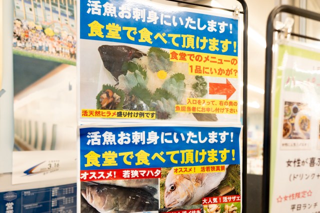 高浜のローカルなスーパー「UMIKARA」の食堂が強すぎる！ 高浜漁港の活魚をその場で喰らう、鮮度120％の海鮮丼ランチ