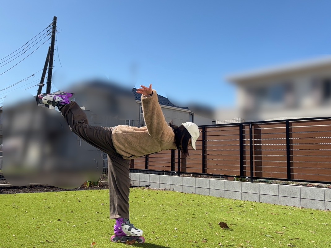 「りくりゅう」に感化されたアラフォーが17年ぶりにインラインスケートを滑った結果、家族に不審者扱いされた