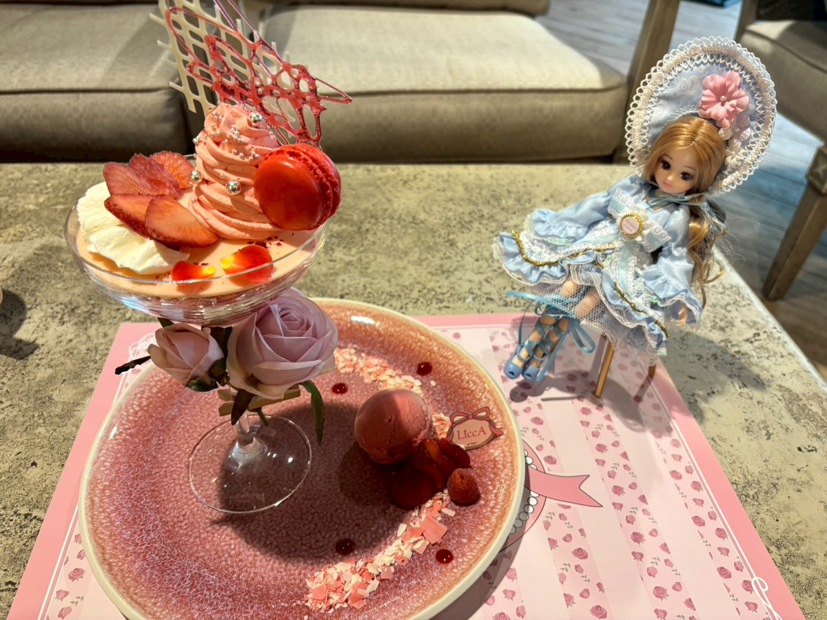 表参道でリカちゃんとアフタヌーンティーができるって？「LiccA Sweet