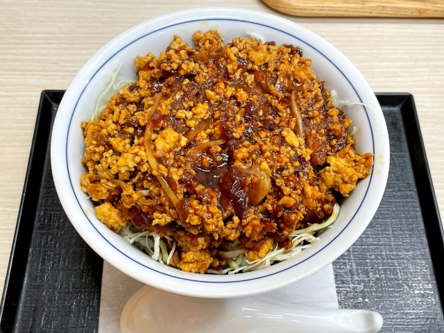もはやカツが見えない…！ かつやの新作「肉あんかけロースカツ丼」は肉を肉で覆う肉まみれカツ丼だった
