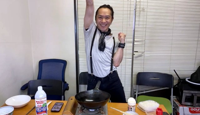 【ロケットライブ】初の料理配信「ライブキッチン羽鳥」に挑戦！ 詐欺師のチャーハン2種をみんなで実食