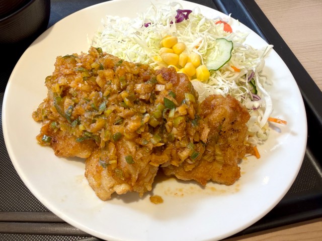 松屋の店舗限定『油淋鶏定食』が刺激的で激ウマ! だからこそ「松のや」で出してくれないか? 松屋の店舗限定『油淋鶏定食』が刺激的で激ウマ! だからこそ「松のや」で出してくれないか?