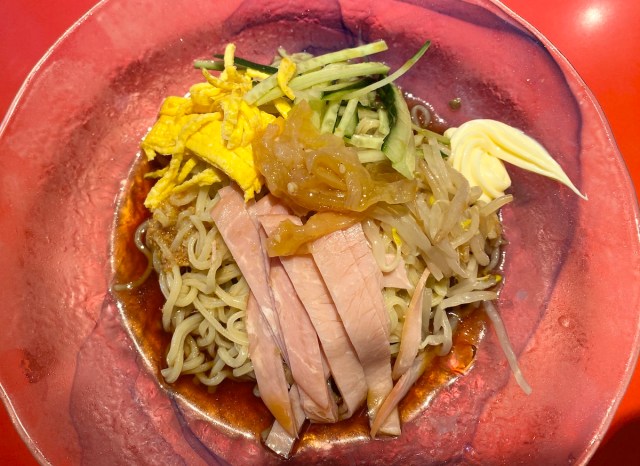 【890円】もう始まってる大阪王将の冷やし中華、王道かと思ったら邪道だった / でも食べたら妙に完成されていた