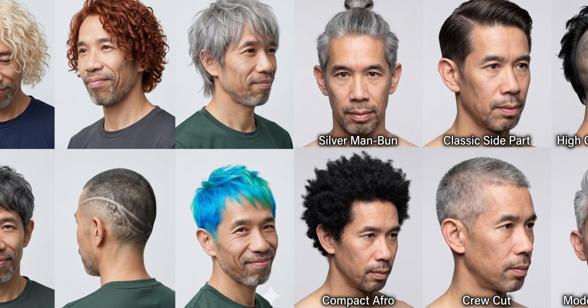 誰でもできる！ Geminiを使った「プロンプト講座」：似合う髪型がひと目でわかる『髪型コラージュ画像』の作り方