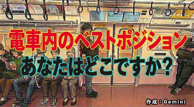 【視覚障害者の日常】電車内のベストポジションを確保するまでに起こること