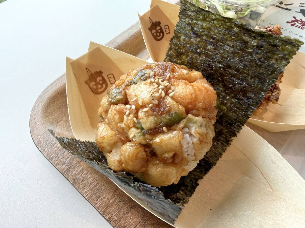 てんやの新業態は “おにぎりの天丼” で『おにどん』！ 天むすでもない新感覚ファストフードが御茶ノ水にオープン