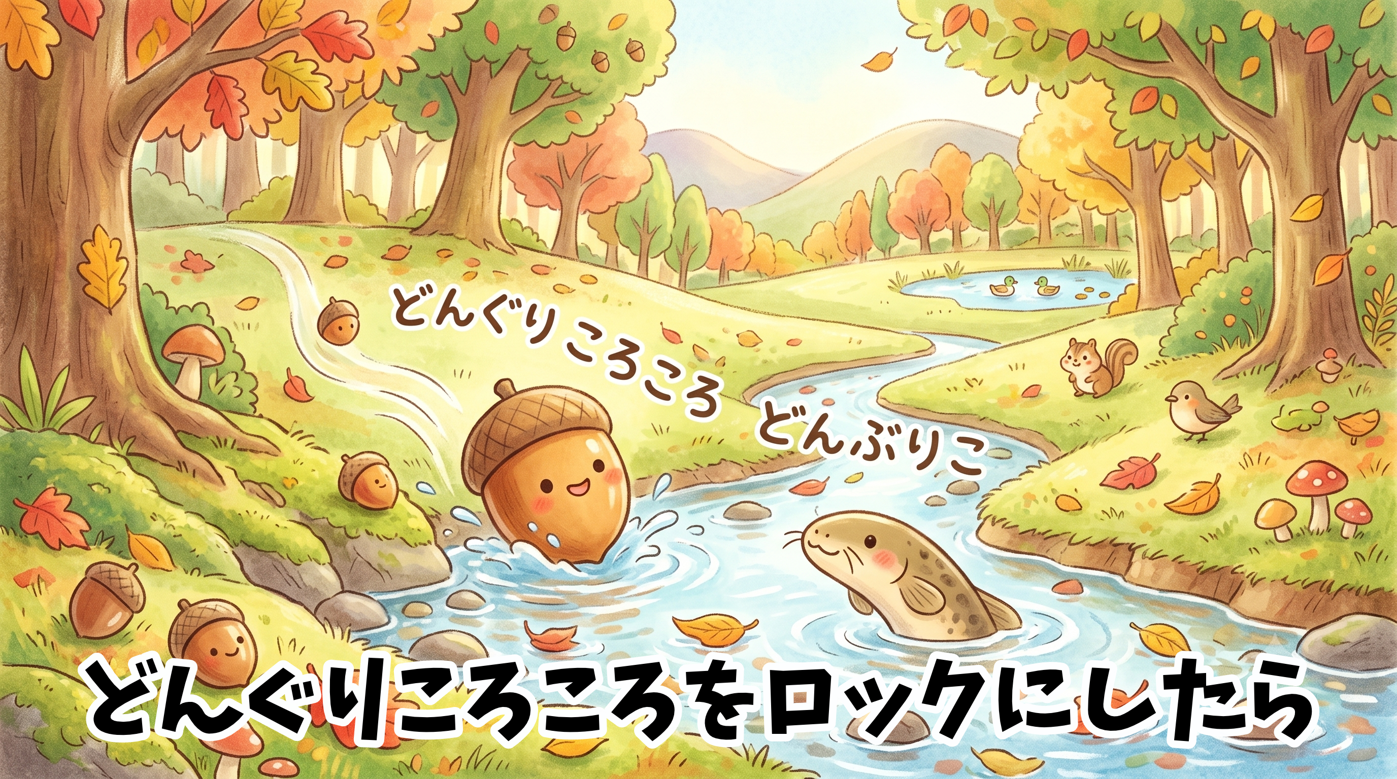 【実験】生成AIで童謡『どんぐりころころ』をロックアレンジ！ パンテラ・AC/DC・グリーンデイ風に挑んでみた