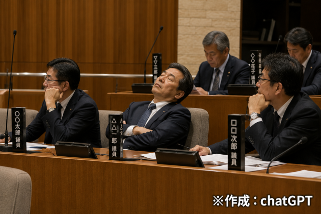 人生初の市議会傍聴に行ってみたら、思っていた以上に知らない世界だった / 眠くなるのも分かるが…寝ちゃダメだ！