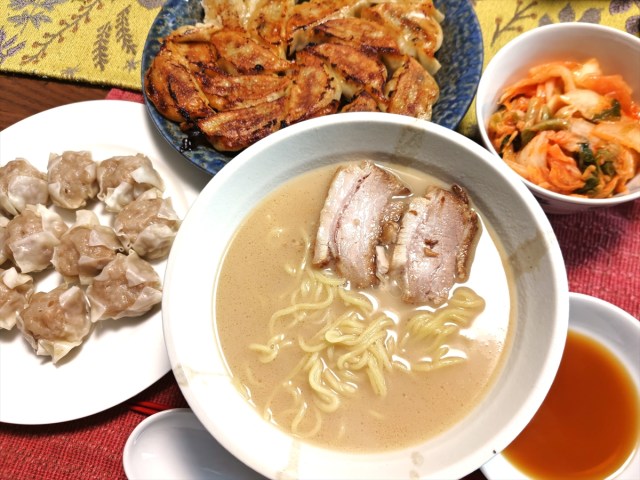 餃子18個390円!『大阪ふくちぁんラーメン』工場直売でボリューム満点・格安中華定食を作ってみた!! 餃子18個390円!『大阪ふくちぁんラーメン』工場直売でボリューム満点・格安中華定食を作ってみた!!