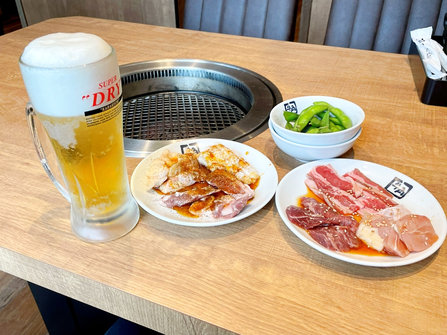 牛角の「焼肉酒場セット」がさらに強くなっていた！ 2178円で生ビールまで2時間飲み放題に