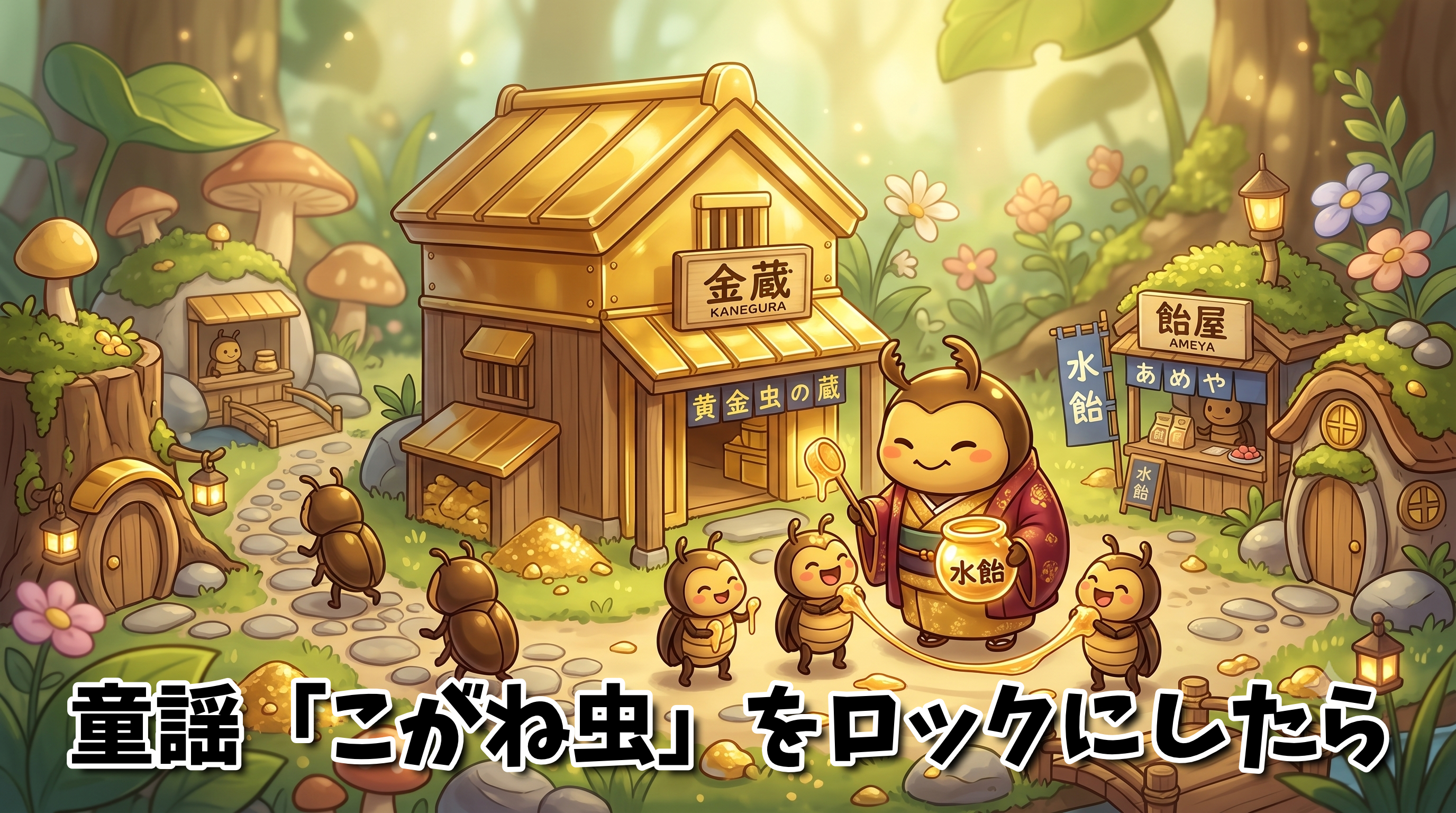 【実験】生成AIで童謡『こがね虫』をロックアレンジに挑戦したら、最近の「SUNO」の権利に絡む壁が……