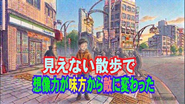 【視覚障害者の散歩】謎の叫び声、走る足音…そのときナビが告げた「目的地に到着しました」 【視覚障害者の散歩】謎の叫び声、走る足音…そのときナビが告げた「目的地に到着しました」